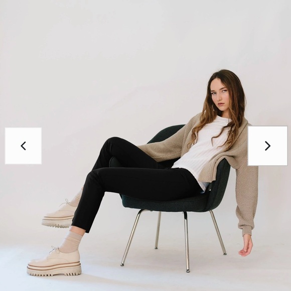 Epoque Evolution Jet Set Trouser Split Front Wrinkle Resistant Black Size 4 - Picture 4 of 14